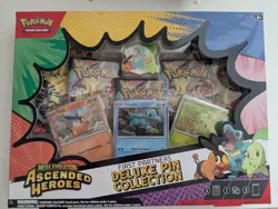Pokemon TCG Mega Evolution Ascended Heroes First Partners Deluxe Pin Collection - Image 1