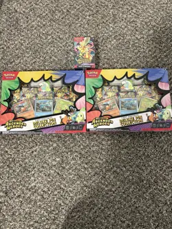 Mega Evolution Pokemon TCG Ascended Heroes Deluxe Pin Collection 2 Boxes - Image 1