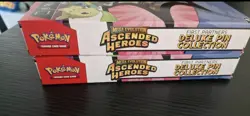 Pokemon TCG Mega Evolution Ascended Heroes Deluxe Pin Collection Box x2 - Image 3