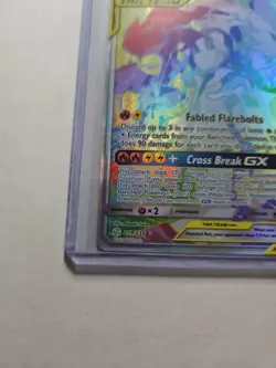 Pokemon Reshiram & Zekrom GX TAG TEAM Secret Rare Cosmic Eclipse 259/236 - NM - Image 5