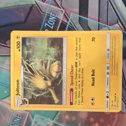 Pokemon Card Jolteon Cosmic Eclipse Uncommon 70/236 Near Mint - Image 1