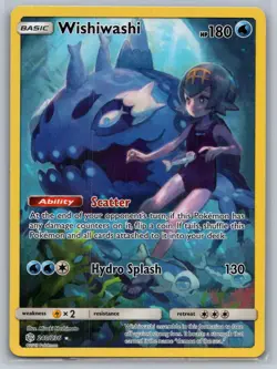 Wishiwashi 240/236 Secret Rare Cosmic Eclipse Pokemon Near Mint - Image 1
