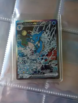 Kingdra EX 131 Pokemon TCG Scarlet & Violet Black Star Promo Holo mint/NM - Image 1