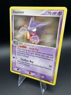 Pokemon TCG 34/112 Haunter EX Fire Red & Leaf Green Uncommon 2004 Vintage - LP - Image 1