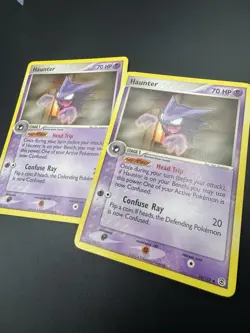 Pokemon TCG 34/112 Haunter EX Fire Red & Leaf Green Uncommon 2004 Vintage - LP - Image 5