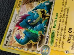 Pokemon Feraligatr Delta Species EX Dragon Frontiers 2/101 Holo Rare NM-LP - Image 2