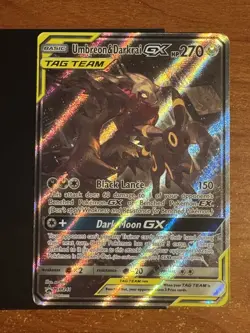 Umbreon & Darkrai GX SM241 Sm Holo Pokemon Promo MP/HP - Image 3