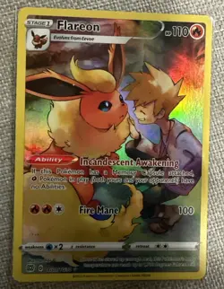 Pokemon - Flareon - Brilliant Stars - TG01/TG30 Near Mint Condition - Image 1