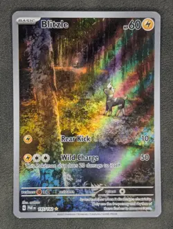 Blitzle - 195/182 Pokemon TCG Illustration Rare SV04: Paradox Rift Near Mint - Image 1