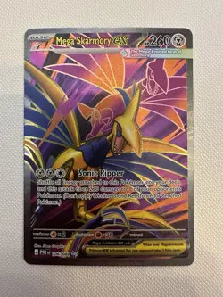 Mega Skarmory ex 106/088 Ultra Rare Perfect Order Pokemon Near Mint Holo - Image 1