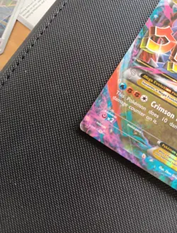 Mega M Garchomp EX XY168 Black Star Promo Rare Holo Pokemon Card LP - Image 2