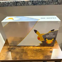 Pokemon TCG Celebrations Ultra-Premium Collection Box Pikachu English 2021 - Image 1