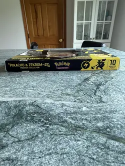 Pokemon Tag Team Pikachu & Zekrom GX Premium Collection Box Sealed - Image 5