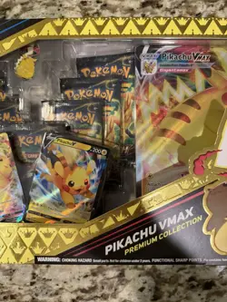 Pokemon TCG Crown Zenith Pikachu Vmax Premium Collection Box 7 packs SEALED - Image 3