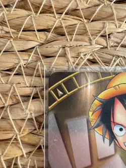 One Piece 2008 Bandai Berry Match Monkey D. Luffy 083 Gold Don Rare Vintage Card - Image 2