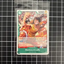 Monkey D Luffy P-135 Promo One Piece TCG Card Game Sealed Pre-release - Image 1