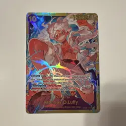One Piece TCG Monkey D. Luffy OP05-119 Awakening Secret Rare Foil - Image 1