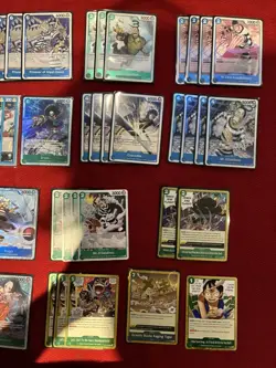 One Piece card TCG Op16 (57Cards) Blue/Green luffy -guffy deck -English - Image 3