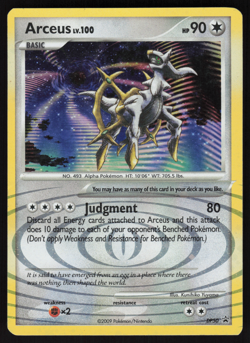 Pokemon TCG - DP Black Star Promos - Arceus DP50 Holo - P - Image 1
