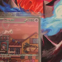 The Pokemon Company Mew ex 053 SVP Black Star Promo Holo EN 2023 180HP *SEALED** - Image 4