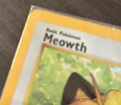 Pokemon TCG Meowth Holo 10 Black Star Game Boy with Swirl Promo Card Sealed WOTC - Image 4