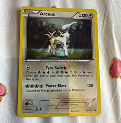 Arceus XY Black Star Promos XY197 Holo Promo Pokemon TCG English 2017 - Image 1