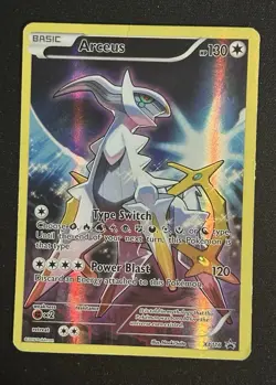 Pokemon Arceus XY116 XY Black Star Promos Holo Promo English 2016 Naoki Saito - Image 1