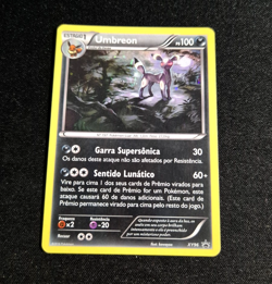 Pokemon TCG Umbreon XY96 Black Star Promo swirl + saturn holo - Portuguese - Image 1