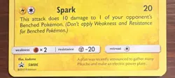 Pikachu SM86 Sun & Moon Black Star Promo SWIRL Cosmos Holo Pokemon Card LP+ - Image 4