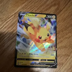 The Pokemon Company Pokemon TCG Pikachu V SWSH285 Promo Holo EN 200 HP - Image 1