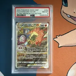2022 Pokemon TCG SWSH Promo Charizard VSTAR SWSH262 Holo PSA 8 English - Image 1