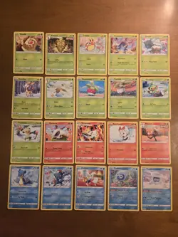 Pokemon Chilling Reign Set Builder Lot 90 Cards Rare Uncommon Common NM/M - Image 1