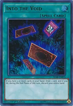Into the Void Yu-Gi-Oh! BLLR-EN074 1st Ultra Rare - Image 1