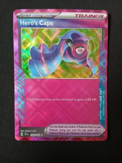 Pokemon TCG Hero's Cape Ace Spec Rare Card 152/162 Temporal Forces SV05 - Image 1