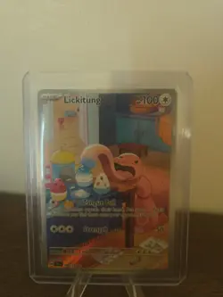 Pokemon TCG Lickitung Illustration Temporal Forces 180/162 - Image 2