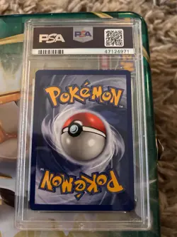Wizards 1999 Pokemon TCG Base Set Chansey Holo Rare 003/102 PSA 8 English - Image 3