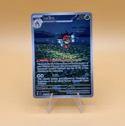 Pokemon TCG Ledian 144/142 Sv07 Stellar Crown Illustration Rare Holo EN 90 HP - Image 1