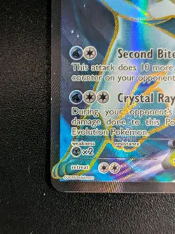 Pokemon TCG Glaceon EX [Full Art] Holo Ultra Rare XY Fates Collide 116/124 - Image 4