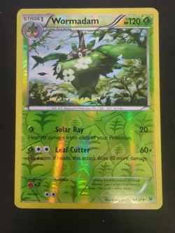 Wormadam 3/124 Pokemon TCG XY: Fates Collide Reverse Holo LP - Image 1