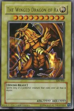 Yugioh! LP The Winged Dragon of Ra - GBI-003 - Ultra Rare - Limited Edition Ligh - Image 1