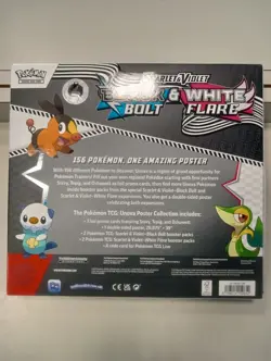 Pokemon Scarlet & Violet Black Bolt & White Flare Poster Collection Brand New - Image 3