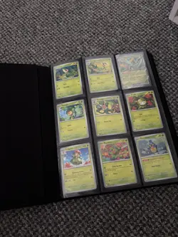 Pokemon TCG Binder Base Sets And EX’s Black Bolt White Flare Journey Together - Image 1