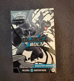 Pokemon TCG Scarlet & Violet—Black Bolt Zekrom Booster Bundle 6 Packs ENG - Image 1