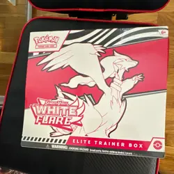 Pokemon TCG Scarlet & Violet White Flare Elite Trainer Box Booster Promo 65 - Image 1