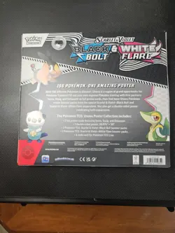 Pokemon TCG Poster Collection Box S&V Black & White Bolt/Flare Poster Promo - Image 2