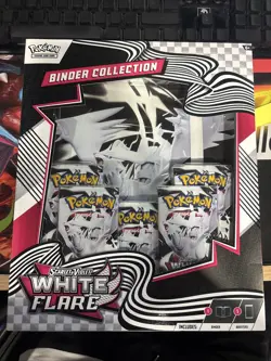 Pokemon TCG Black Bolt White Flare Binder Collections - Image 1