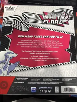 Pokemon TCG Black Bolt White Flare Binder Collections - Image 4