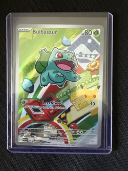 Pokemon TCG First Partner Illustration Collection- Series 1 Kanto Starters NM - Image 4