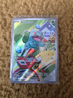 Pokemon TCG First Partner Illustration Collection Series 1 Kanto Trio All 3 NM - Image 3