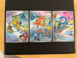 Pokemon TCG First Partner Illustration Collection Series 1 Gen 4 And Gen 7 Set - Image 2